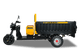 Three-wheeled vehicle with a cargo bed and 'Farran' branding on a black background