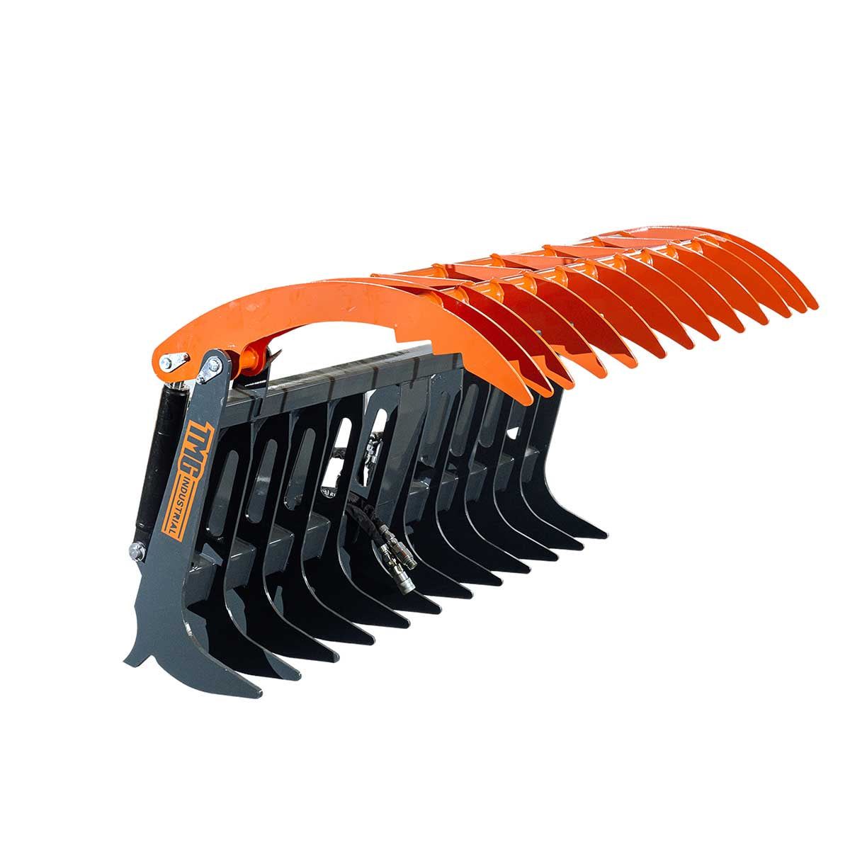 Root Rake Grapple for Skid Steers