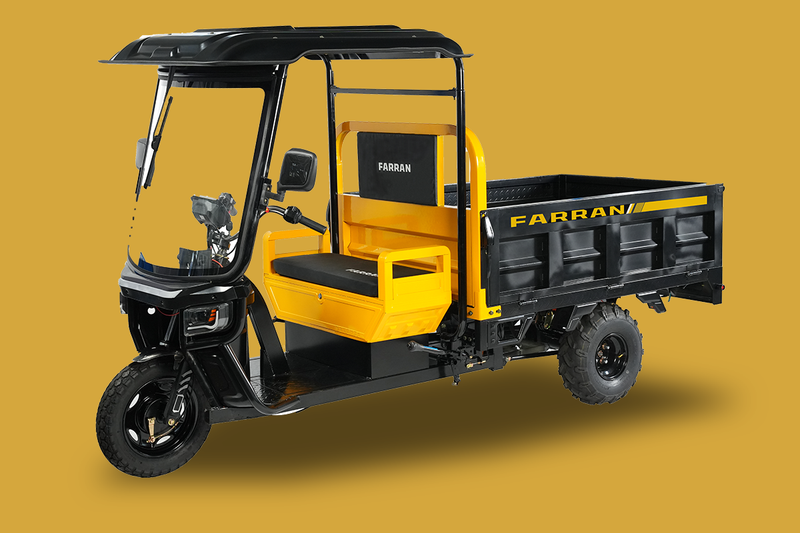 Farran Protector | 3-Wheel Electric Semi-Enclosed UTV with Hauling Power